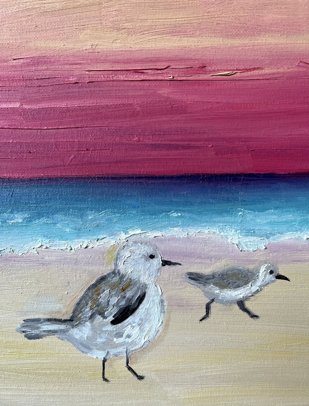Sunset Sandpipers