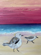 Sunset Sandpipers